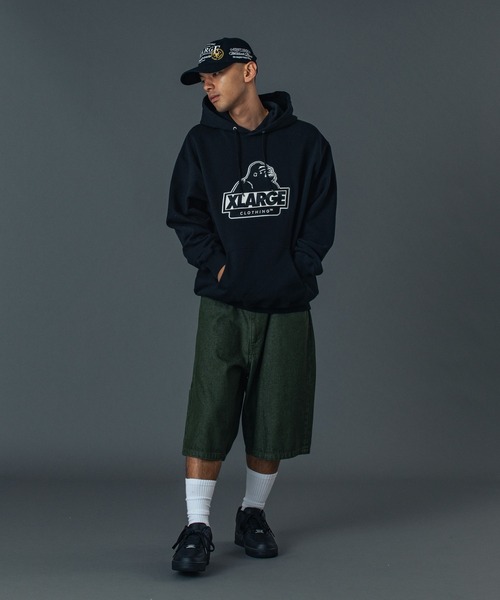 XLARGE（エクストラ ラージ） パーカー SLANTED OG PULLOVER HOODED