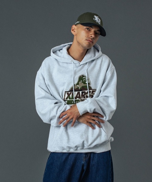 XLARGE（エクストラ ラージ） パーカー SLANTED OG PULLOVER HOODED