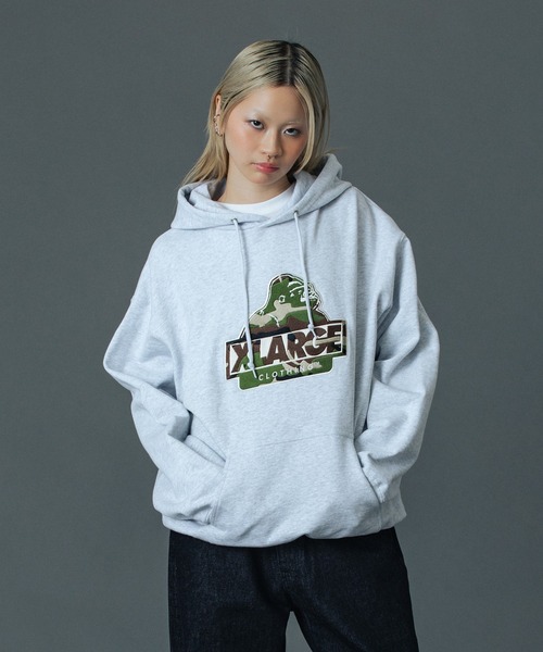 XLARGE（エクストラ ラージ） パーカー SLANTED OG PULLOVER HOODED