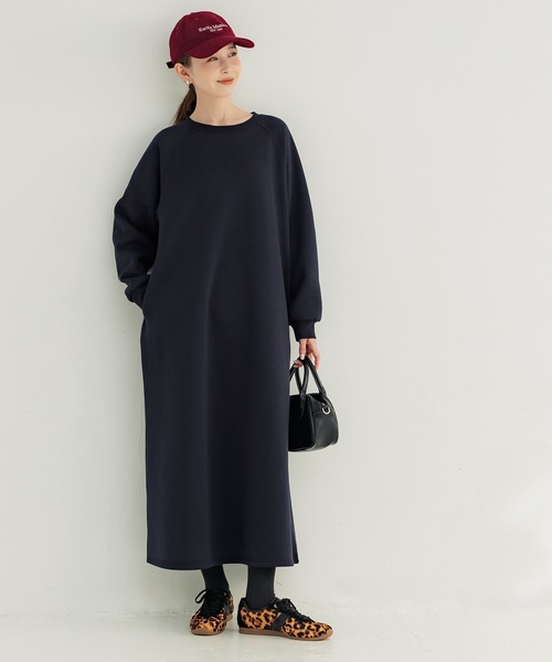 coca（コカ） ワンピース 「DAILY WARM」裏起毛スウェットワンピース