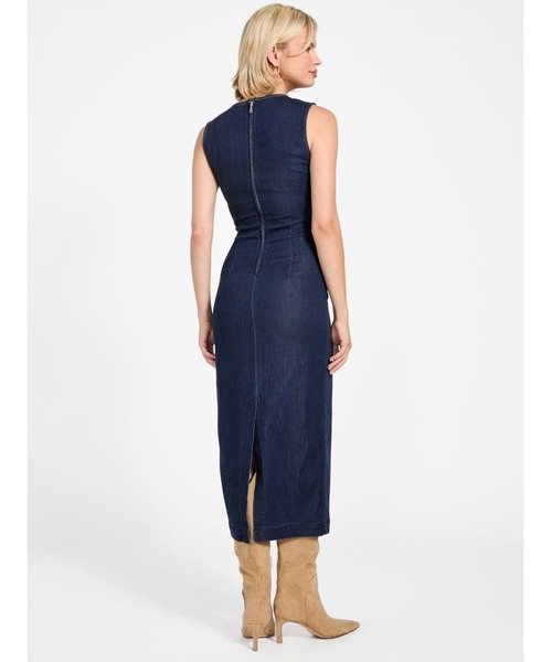 GUESS（ゲス） ワンピース SL Dahlia Denim Dress ワンピース