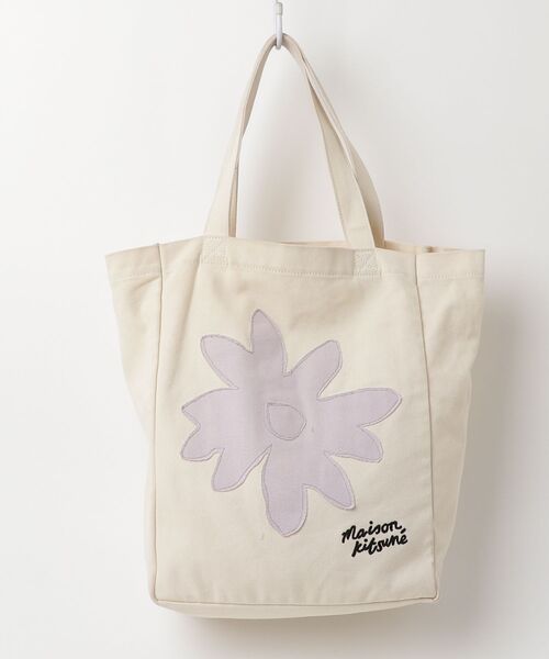 MAISON KITSUNE（メゾン キツネ） トートバッグ U ベージュ レディース