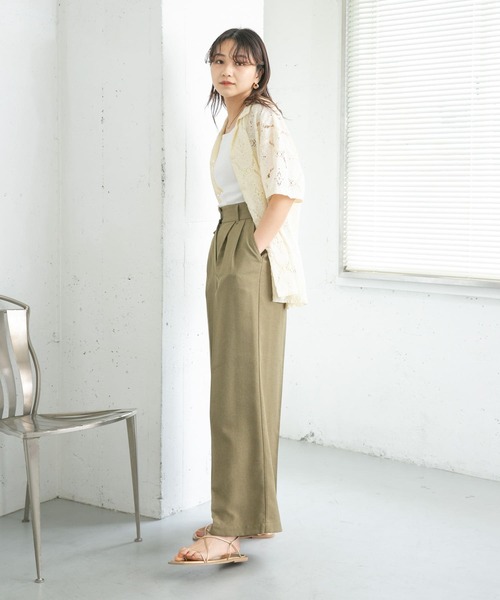 「KBF」 パンツ 38 ブラック レディース_画像8