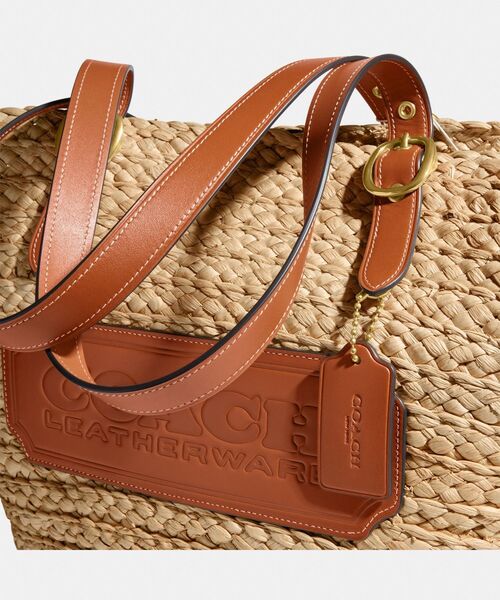 COACH（コーチ） かごバッグ - ベージュ レディース : ZOZOTOWN Yahoo