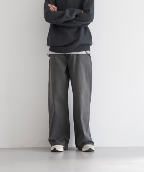Fax Copy Express ジーンズ FAX COPY EXPRESS Vintage washed brown