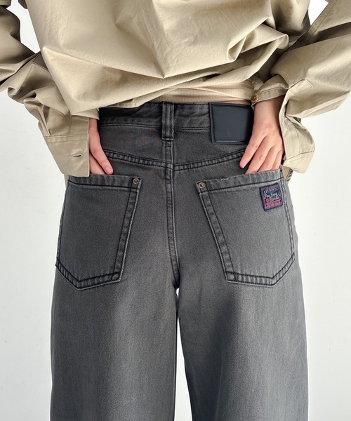 Fax Copy Express ジーンズ FAX COPY EXPRESS Vintage washed brown