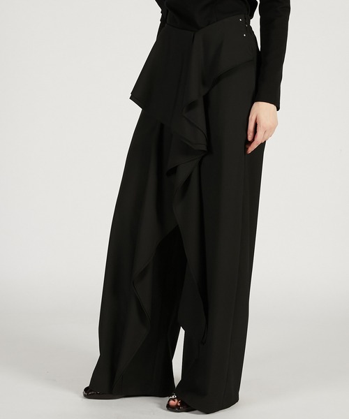 パンツ 「Pre-Order」ウェーブドレープパンツ / Wave Drape Pants レディースの画像