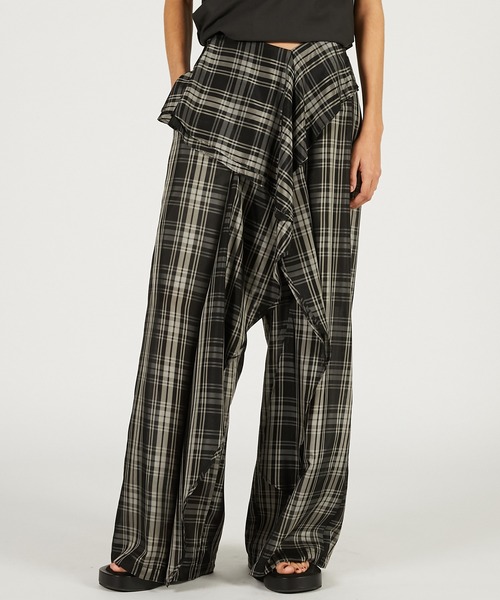 フラノドレープパンツ フラノドレープパンツ