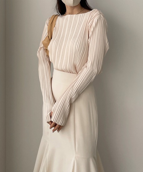 「Louere」 長袖カットソー SMALL ブラック レディース_画像7