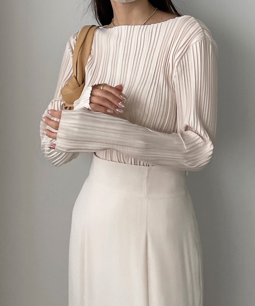 「Louere」 長袖カットソー SMALL ブラック レディース_画像8