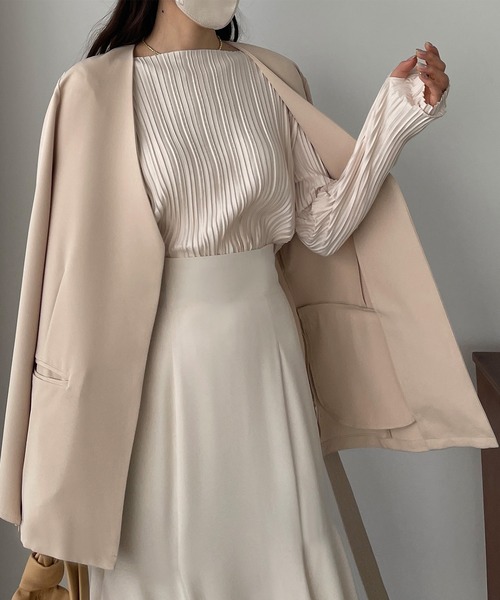 「Louere」 長袖カットソー SMALL ブラック レディース_画像9