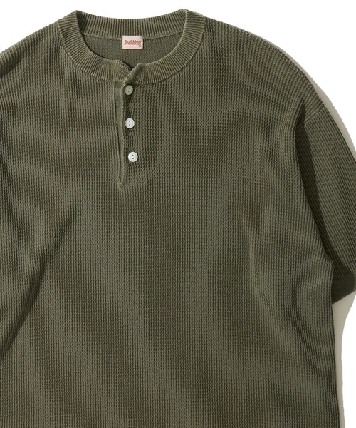 Healthknit（ヘルスニット） tシャツ 「Healthknit」Henleyneck S/S
