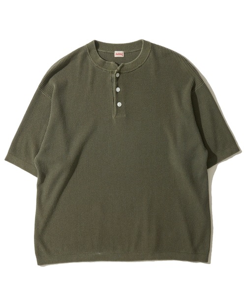 Healthknit（ヘルスニット） tシャツ 「Healthknit」Henleyneck S/S
