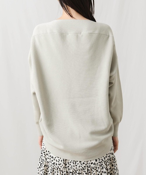 「Gready Brilliant」 長袖ニット FREE ライトグレー レディース_画像3