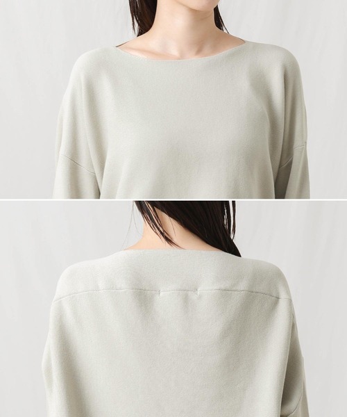 「Gready Brilliant」 長袖ニット FREE ライトグレー レディース_画像4