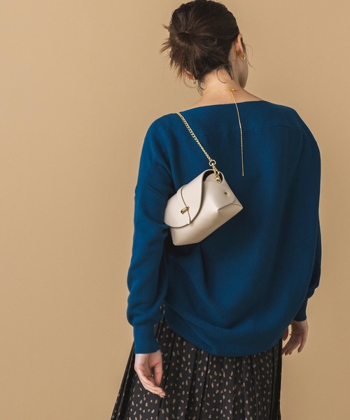 「Gready Brilliant」 長袖ニット FREE ライトグレー レディース_画像9