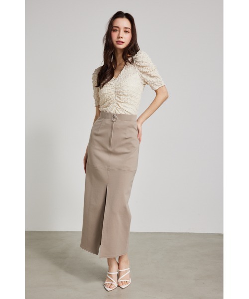 「rienda」 タイトスカート SMALL ピンク レディース_画像5