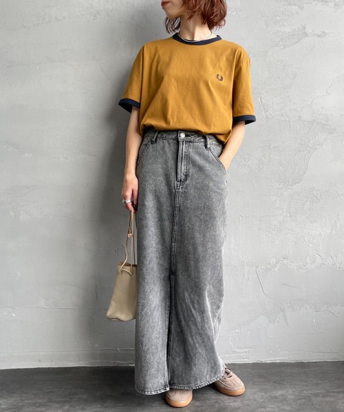 FRED PERRY（フレッドペリー） tシャツ 別注 ワンポイントロゴ刺繍