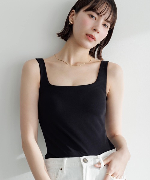 「BAMBI WATER」 ノースリーブトップス X-LARGE ブラック レディース_画像2