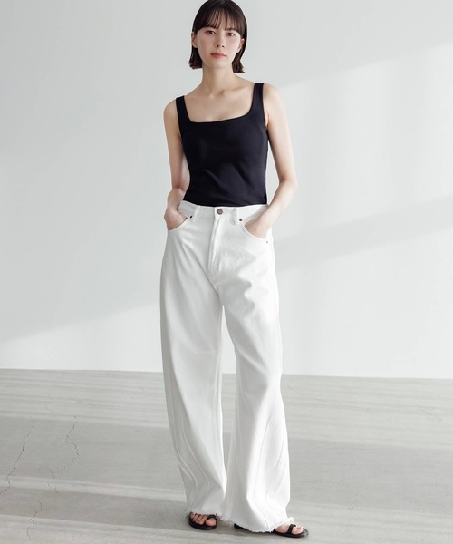 「BAMBI WATER」 ノースリーブトップス X-LARGE ブラック レディース_画像6