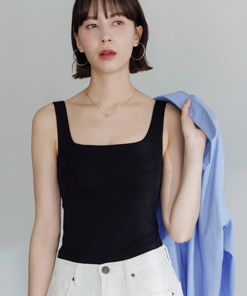 「BAMBI WATER」 ノースリーブトップス X-LARGE ブラック レディース_画像7