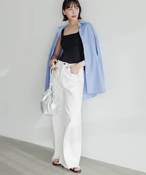 「BAMBI WATER」 ノースリーブトップス X-LARGE ブラック レディース_画像8
