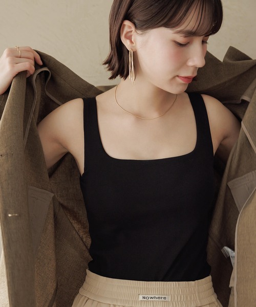 「BAMBI WATER」 ノースリーブトップス X-LARGE ブラック レディース_画像9