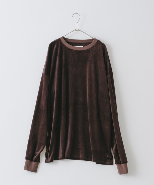 「WHIMSIC」 長袖Tシャツ FREE グレー メンズ_画像2