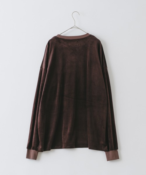 「WHIMSIC」 長袖Tシャツ FREE グレー メンズ_画像3