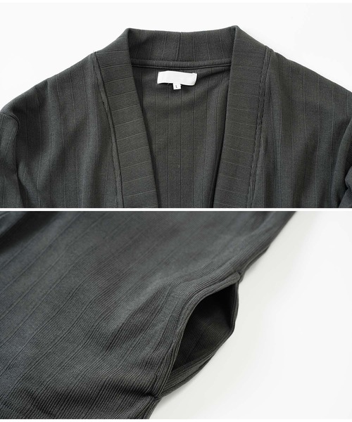 「JIGGYS SHOP」 カーディガン LARGE ブラック メンズ_画像6