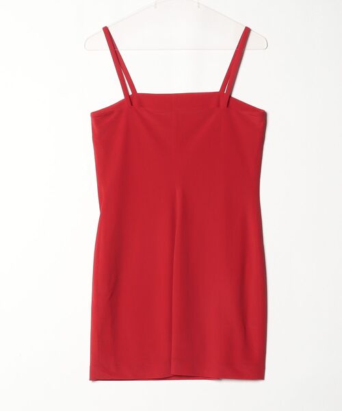 「normakamali」 キャミソールワンピース M レッド レディース_画像2