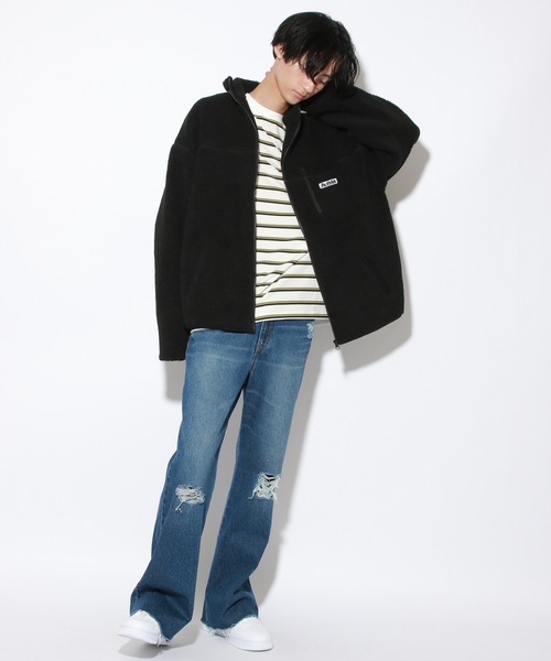 「PBLIM」 ブルゾン MEDIUM アイボリー レディース_画像5