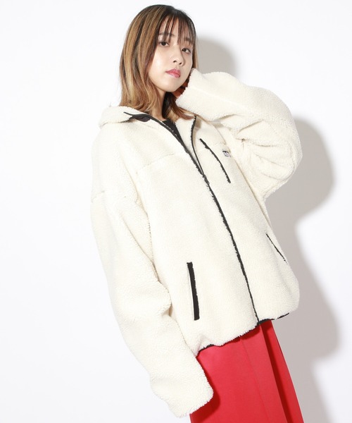 「PBLIM」 ブルゾン MEDIUM アイボリー レディース_画像6