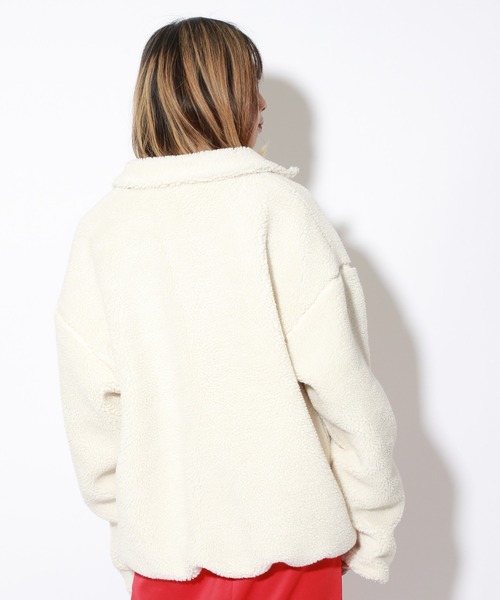「PBLIM」 ブルゾン MEDIUM アイボリー レディース_画像7