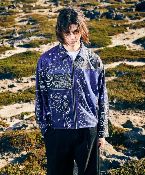 「glamb」 ブルゾン M レッド メンズ_画像3