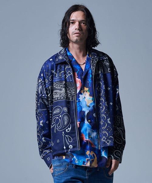 「glamb」 ブルゾン M レッド メンズ_画像9