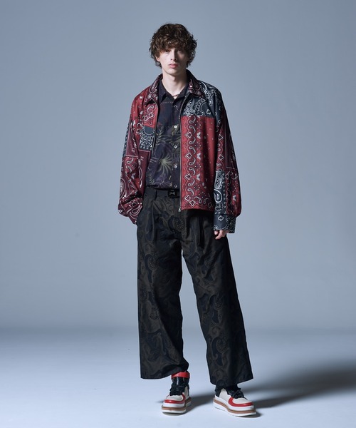 「glamb」 ブルゾン M レッド メンズ_画像10