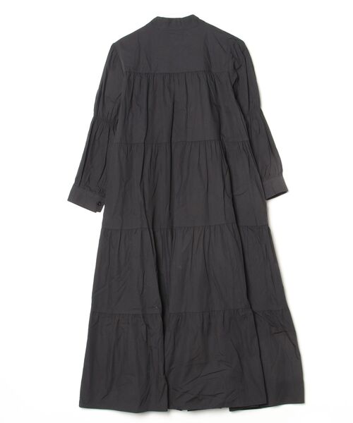 「BLUEEAST」 長袖ワンピース MEDIUM ブラック レディース_画像2