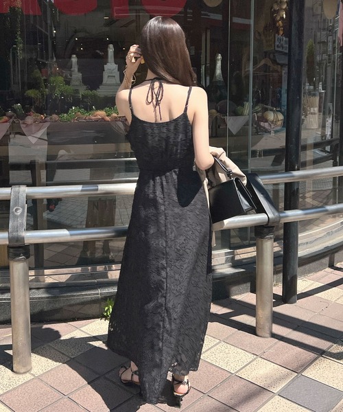 「Futier land」 キャミソールワンピース LARGE ライトブルー レディース_画像3