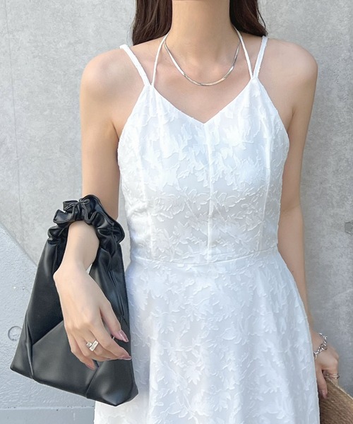 「Futier land」 キャミソールワンピース LARGE ライトブルー レディース_画像8