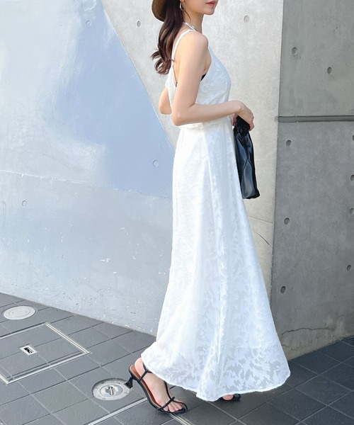 「Futier land」 キャミソールワンピース LARGE ライトブルー レディース_画像9