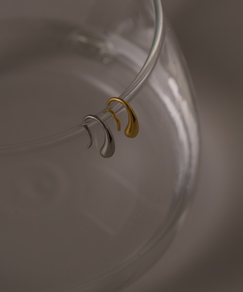 「muku」 ピアス（両耳用） FREE シルバー レディース_画像7