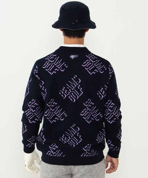 BEAMS GOLF（ビームス ゴルフ） 長袖ニット SMALL ベージュ メンズ