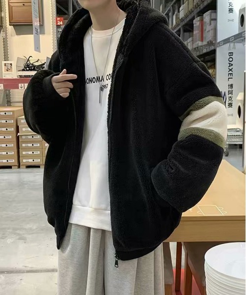 「NEW GENTLEMAN」 ブルゾン M ブラック メンズ_画像6