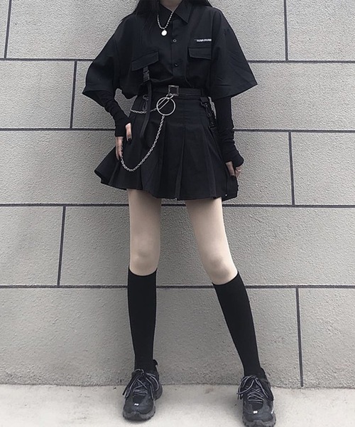 「lilful」 半袖シャツ M ブラック レディース_画像6