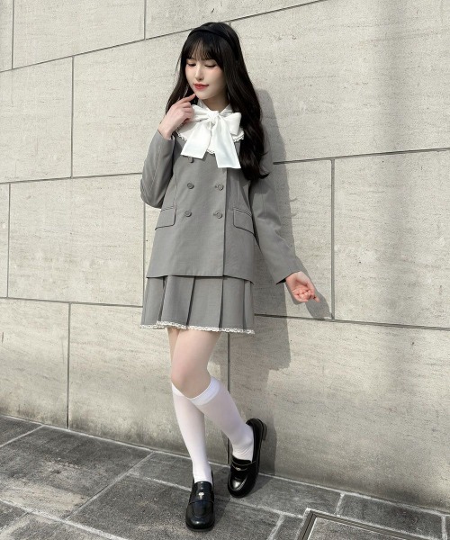 F i.n.t（フィント） スカート 「セットアップ対応」ダブルリボン