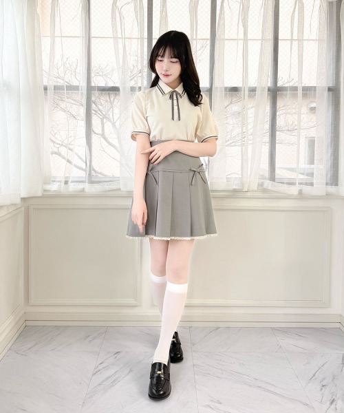 F i.n.t（フィント） スカート 「セットアップ対応」ダブルリボン