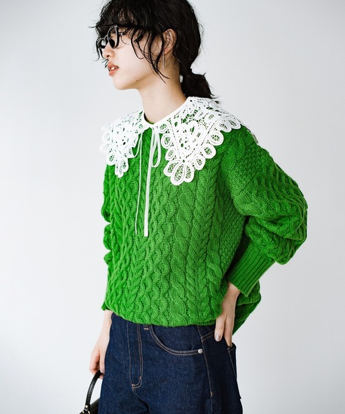 「haco!」 半袖ワンピース MEDIUM ブラック レディース_画像6
