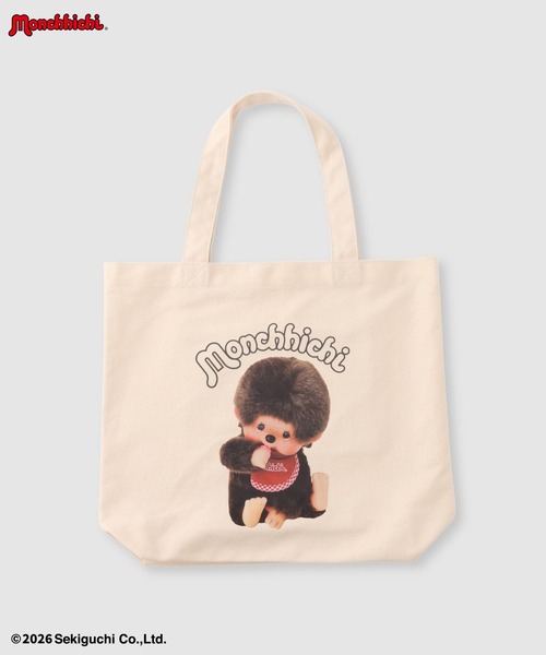 トートバッグ 「 Monchhichi / モンチッチ 」 プリントトートBAG