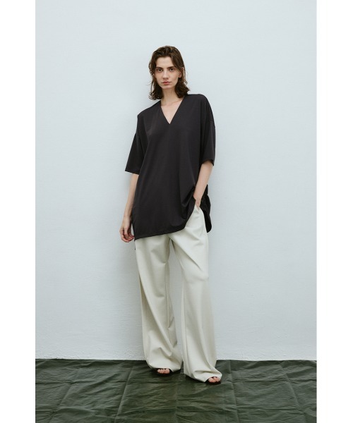 RIM.ARK tシャツ Side drawstring big T-shirts サイドドロー